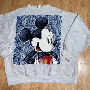 vintage mickey mouse sweatshirt
